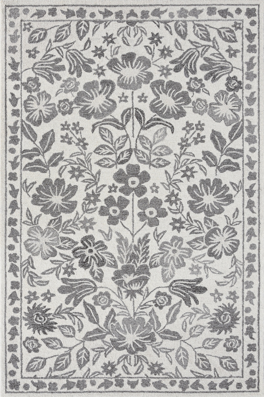Floral Hand Tufted rug
