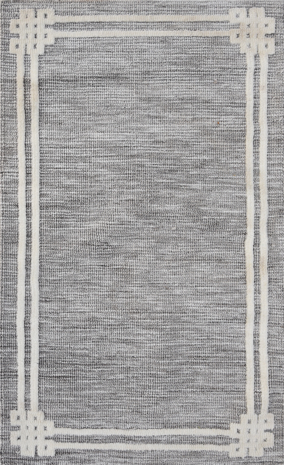 Knitted Microfiber Rug - 3.7x2.3 ft (RG_00306)