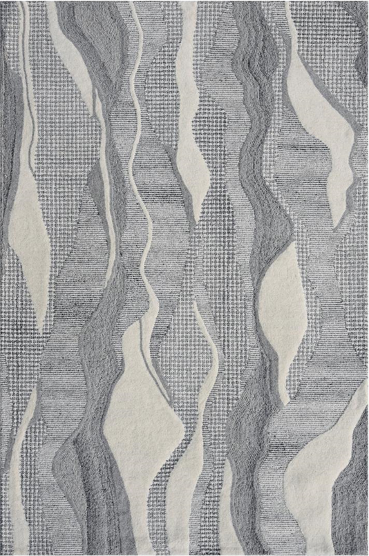 Modern Hand Tufted Wool Rug - 5x8 ft (RG_00313)