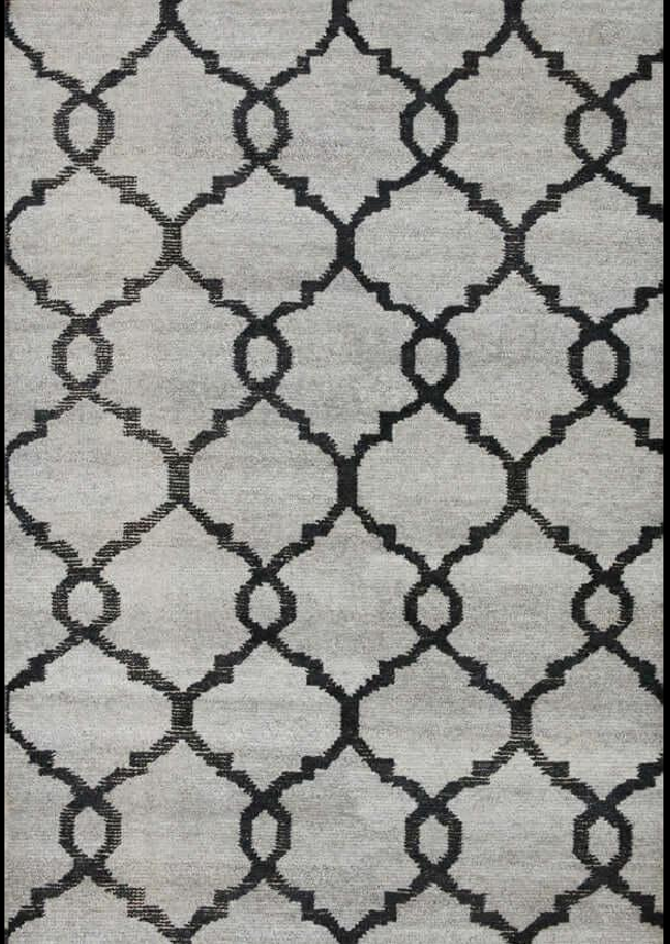 Modern Hand Knotted NZ Wool Rug - 5x8 ft (RG_00326)