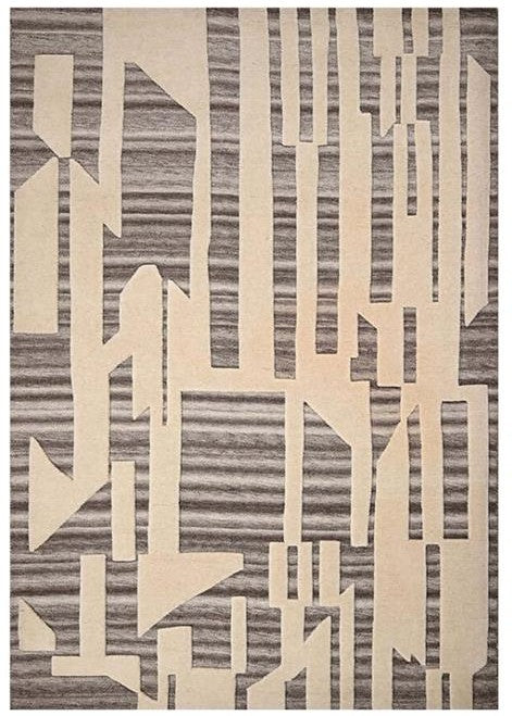 Modern Hand Tufted Wool Rug - 5x8 ft (RG_00338)
