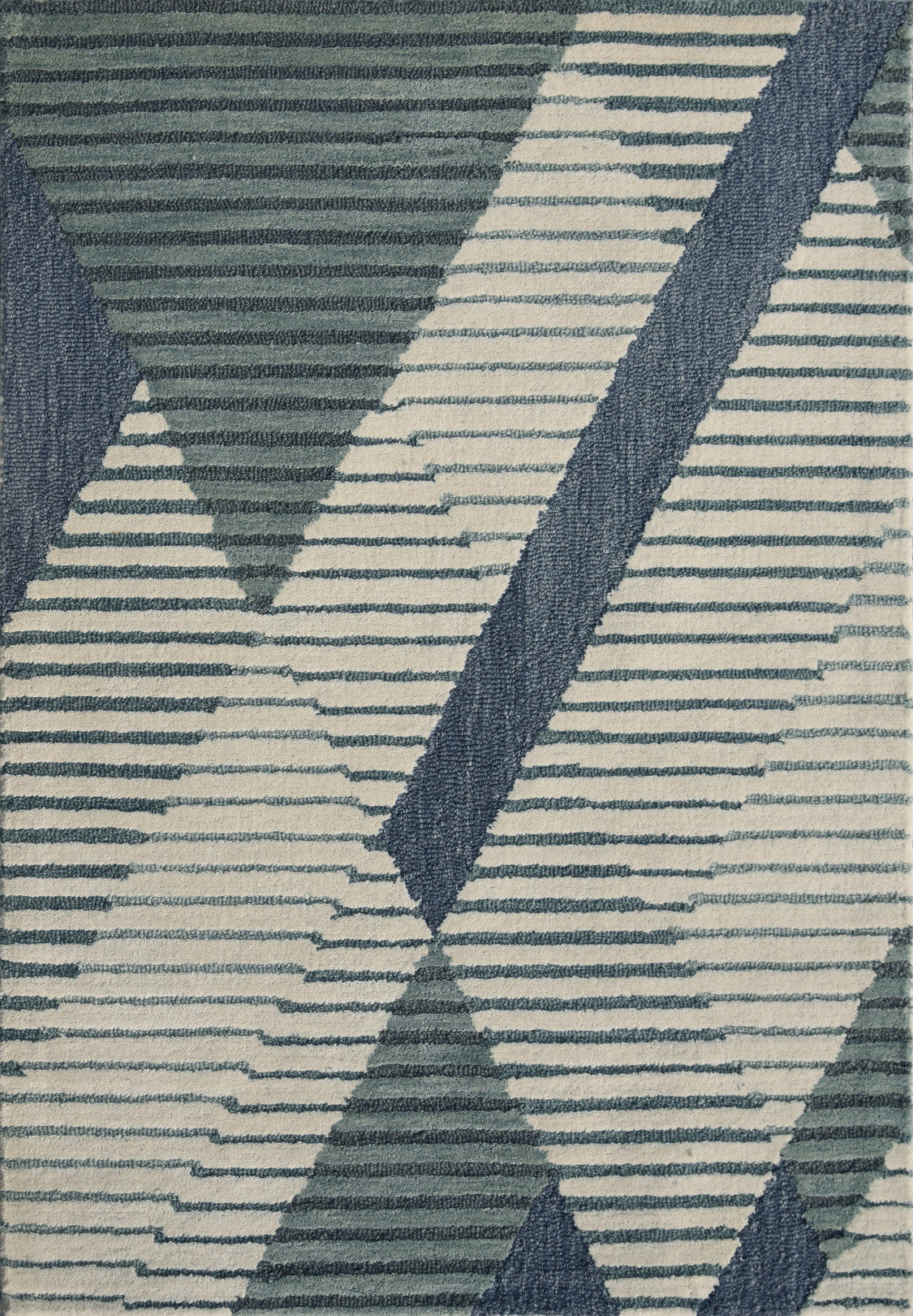 Modern Hand Tufted Wool Rug - 4x6 ft (RG_00345)