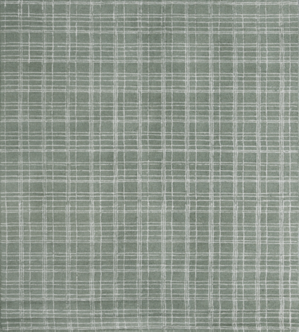 Modern Hand Tufted Wool Rug - 8x10 ft (RG_00375)