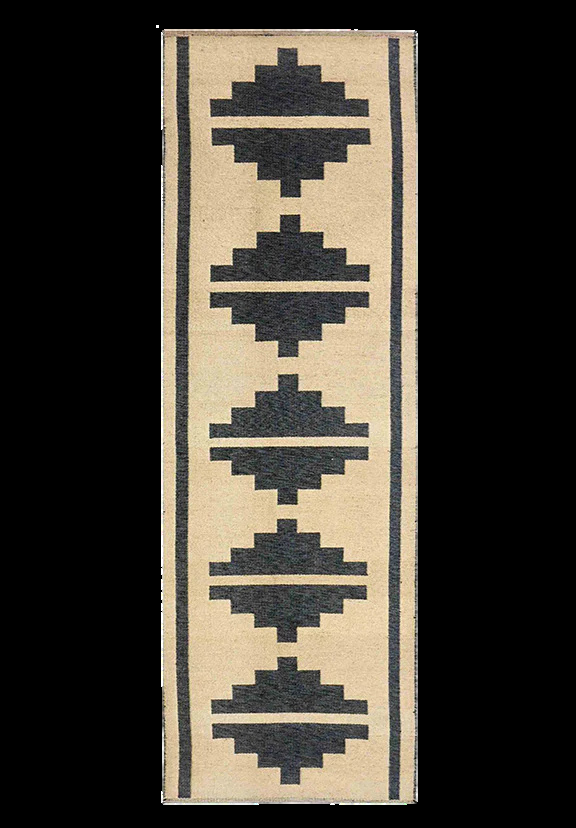 Runners Hand Tufted Wool Rug - 2.7x9 ft (RG_00387)