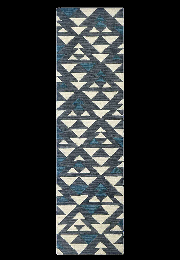 Runners Hand Tufted Wool Rug - 2x8 ft (RG_00389)