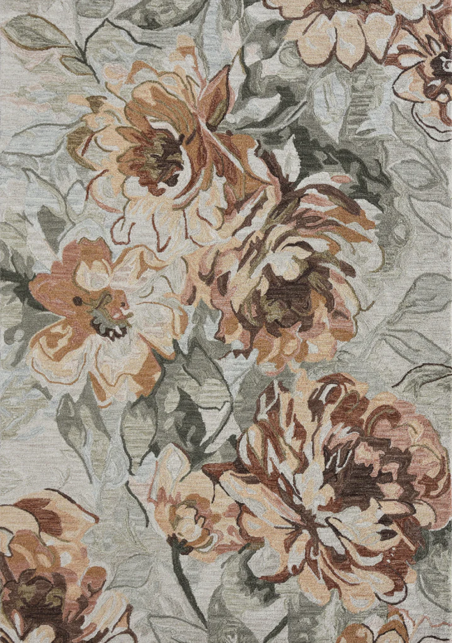 Floral rug