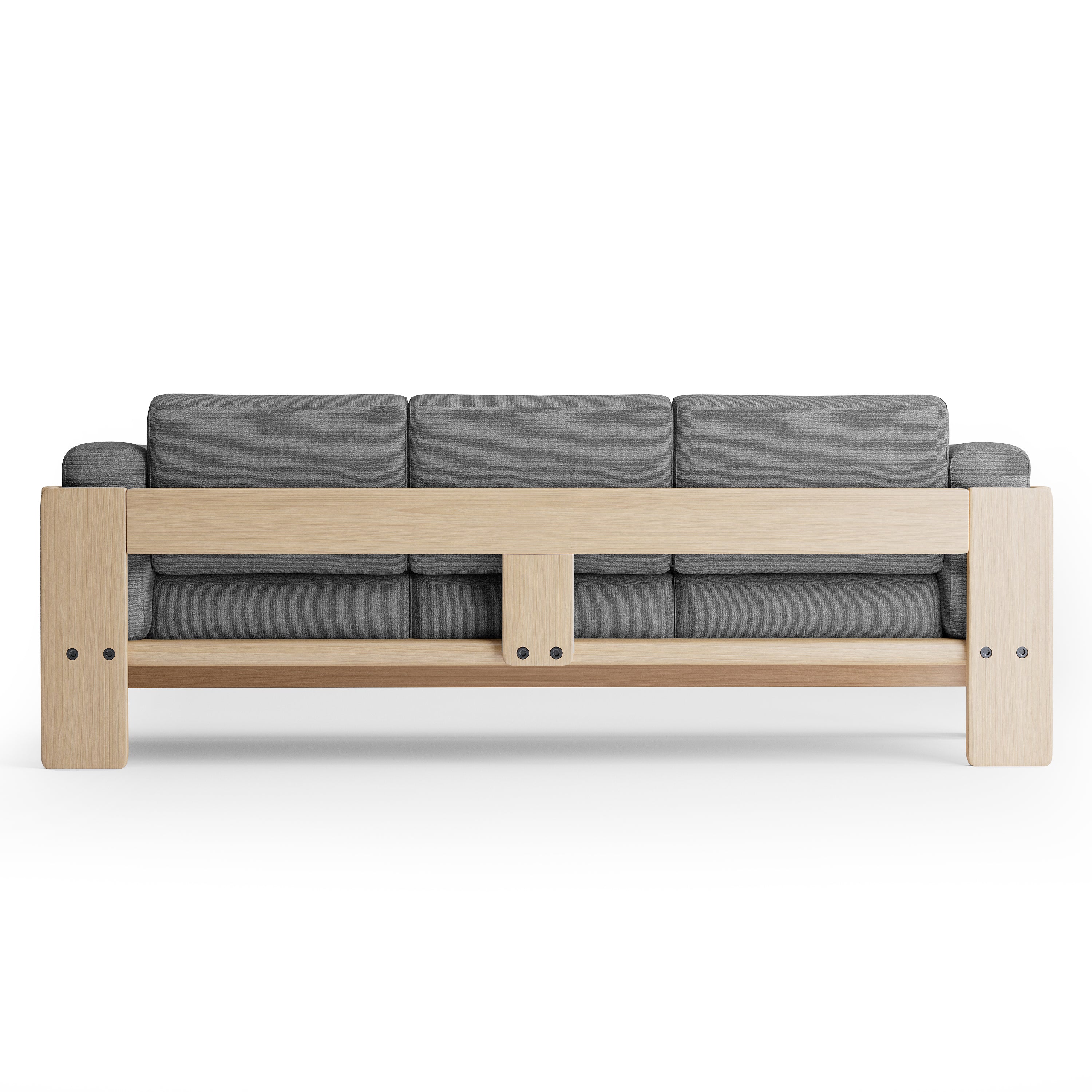 Nordhaven Sofa | 3 Seater | Solid Teak/Walnut/Oak Wood
