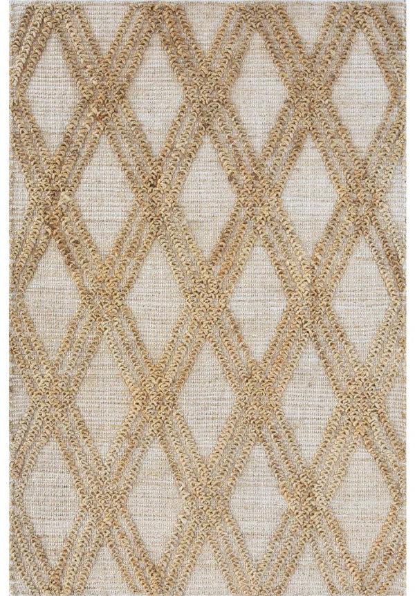 Hand Woven Jute Rug - 5x8 ft (RG_00404)