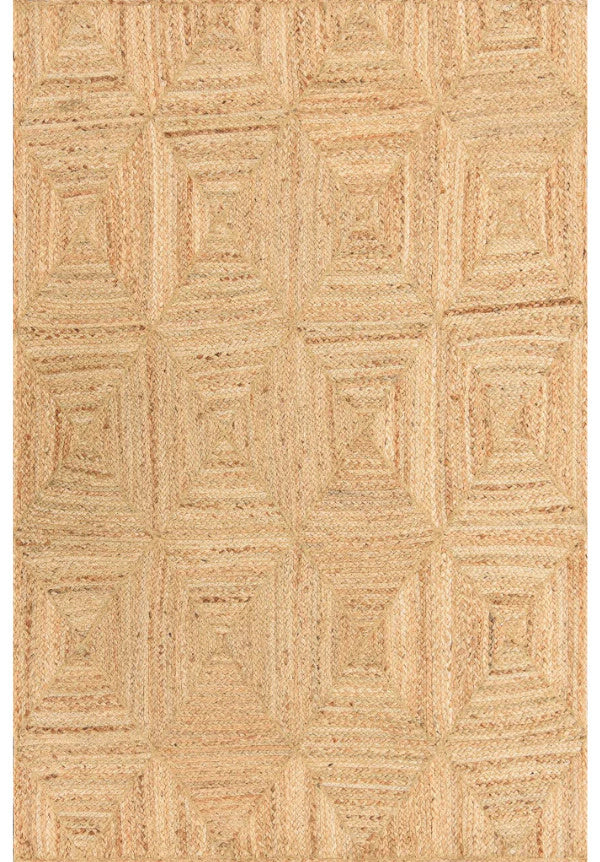 Hand Woven Jute Rug - 5x8 ft (RG_00405)