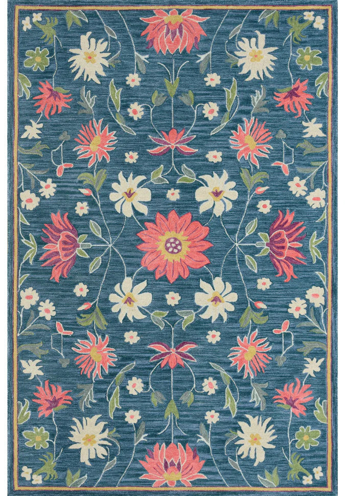 Floral Hand Tufted rug