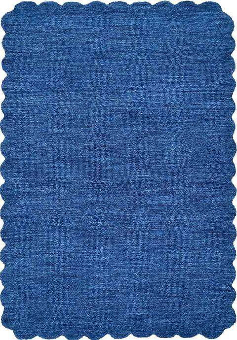 Shaped Hand Tufted Wool Rug - 3x5 ft (RG_00444)