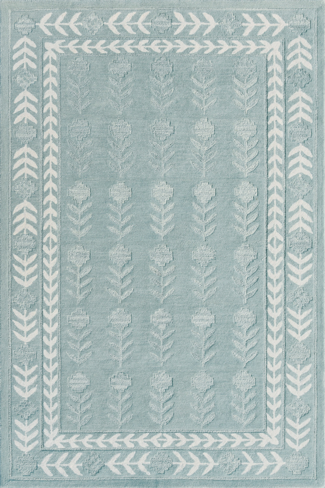Floral Hand Tufted rug