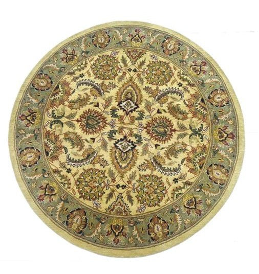 Round Hand Tufted Wool Rug - 8.6x8.6 ft (RG_00459)