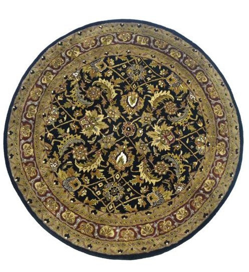 Round Hand Tufted Wool Rug - 6*6 ft (RG_00464)
