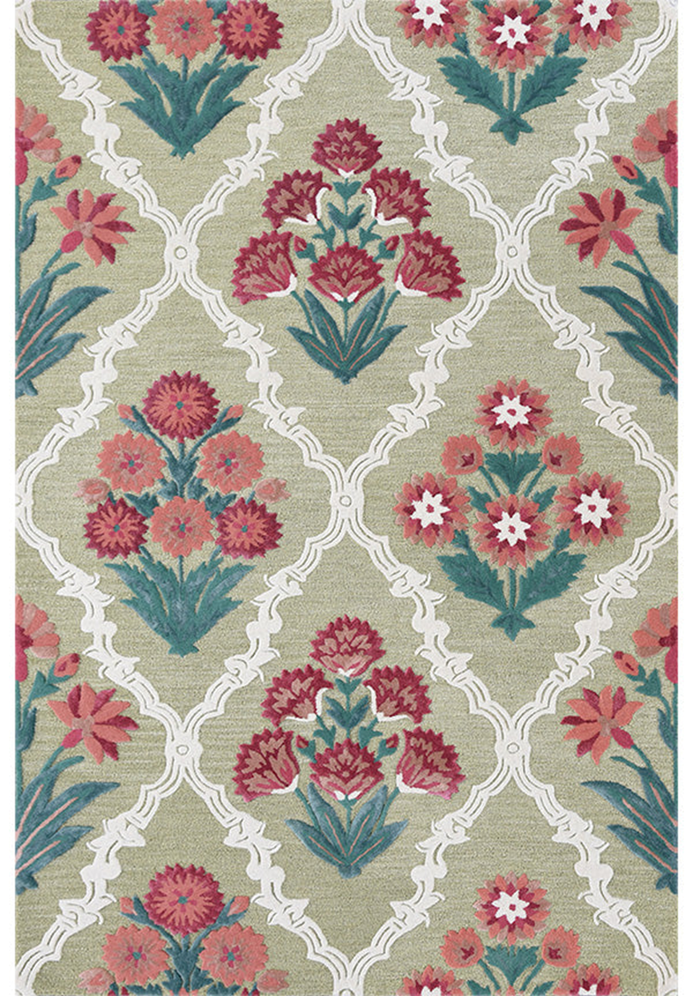 Floral rug