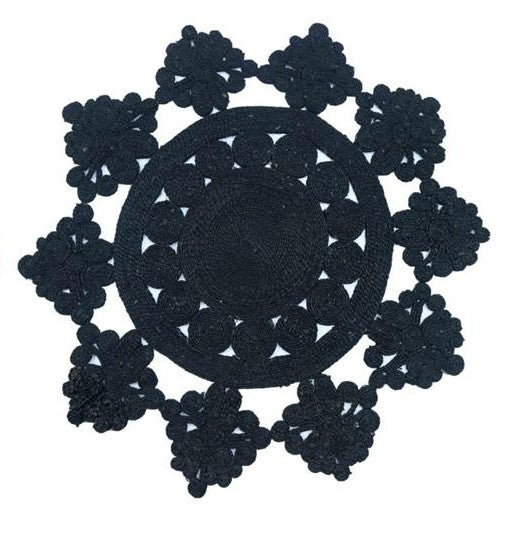 Round Braided Jute Rug - 5.5*5.5 ft (RG_00482)