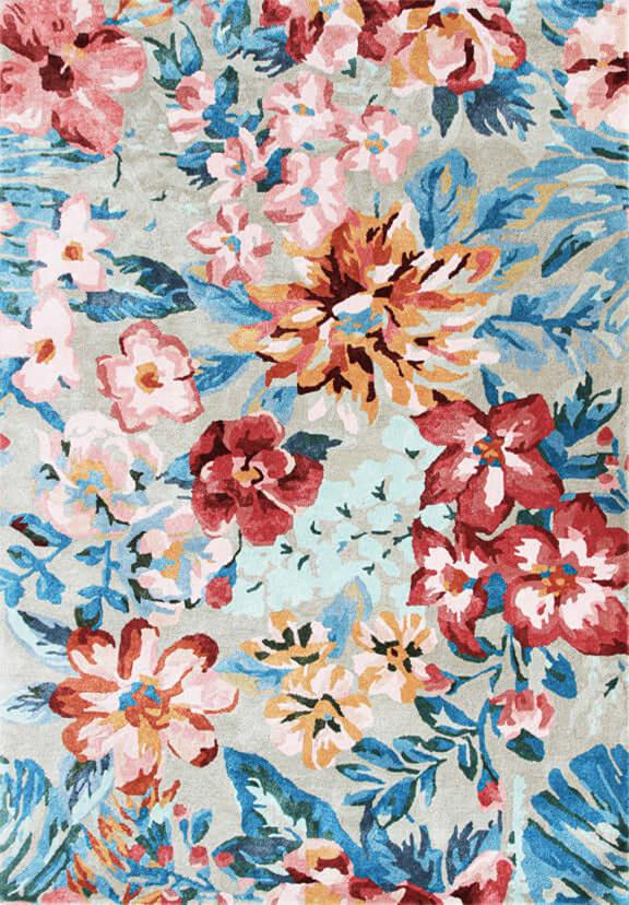Floral Hand Tufted rug