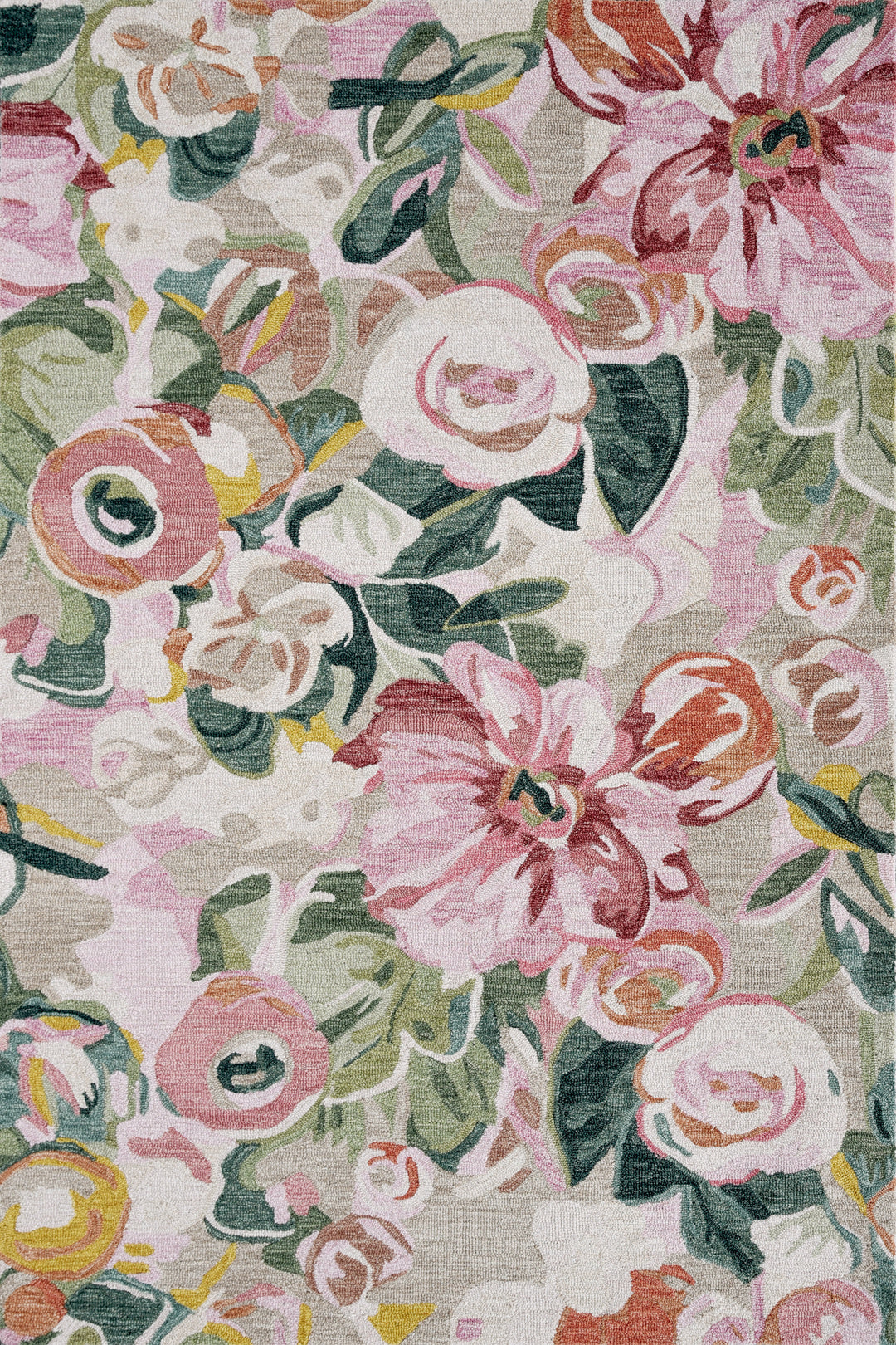 Floral Hand Tufted rug