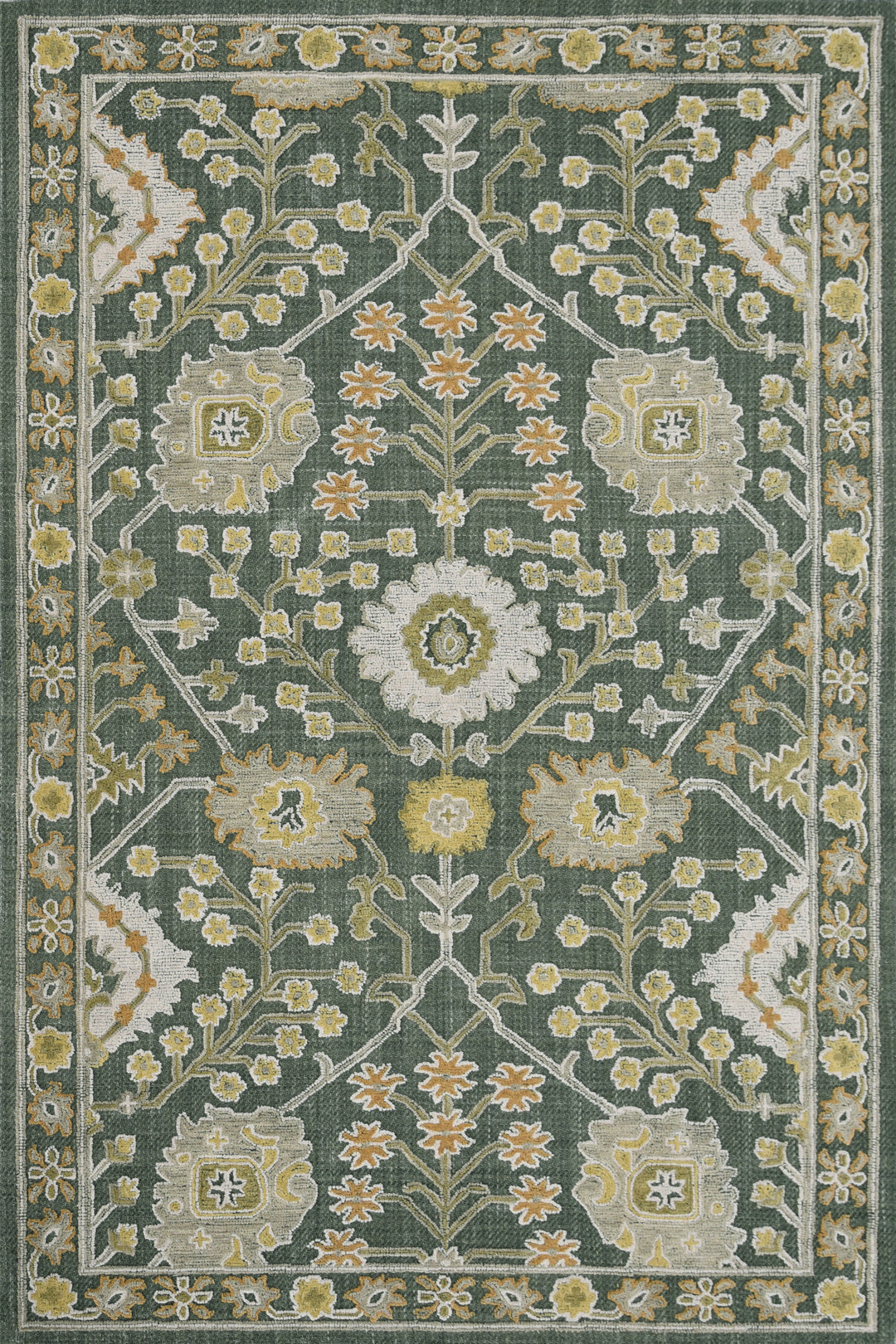 Floral Hand Tufted rug