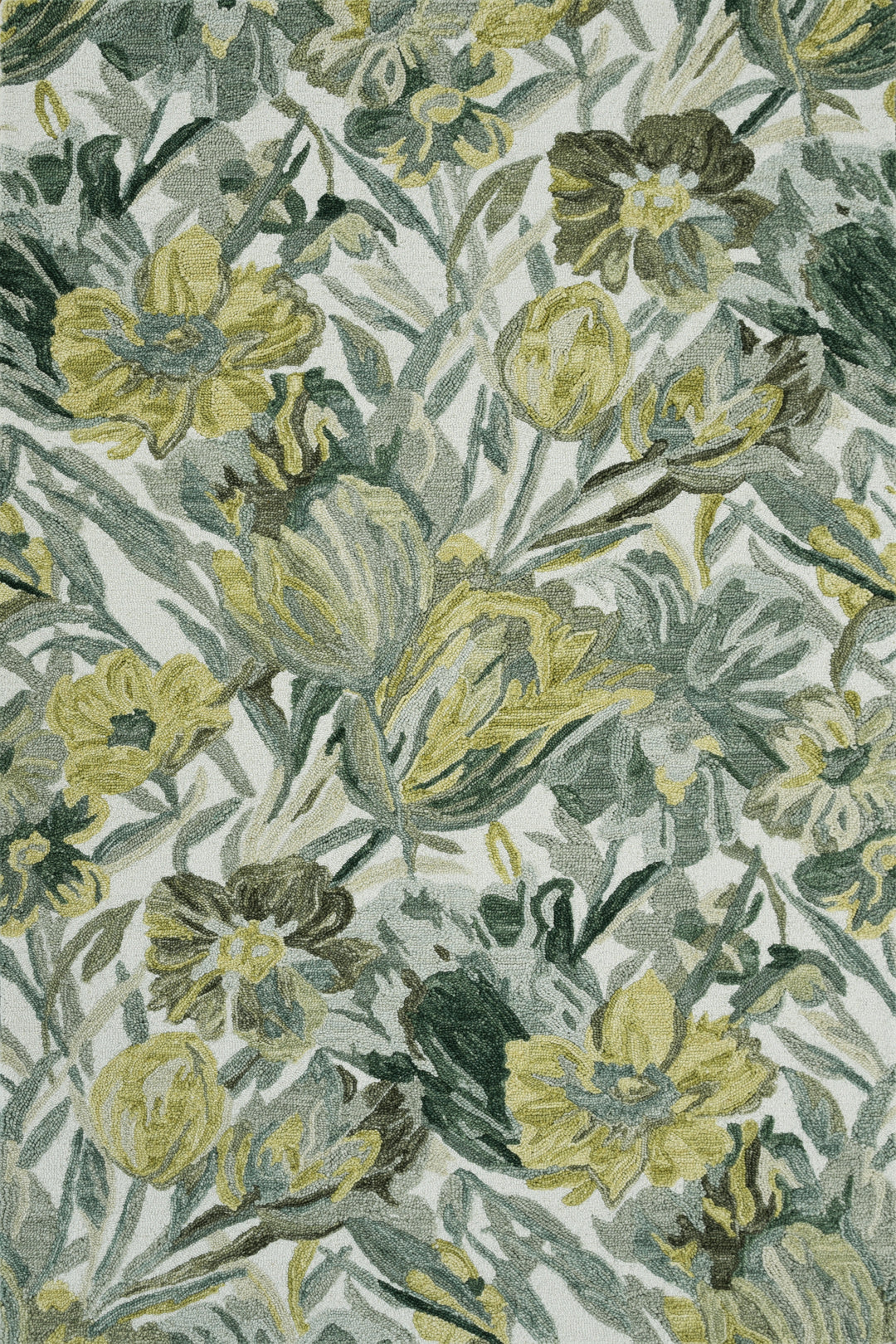 Floral Hand Tufted rug