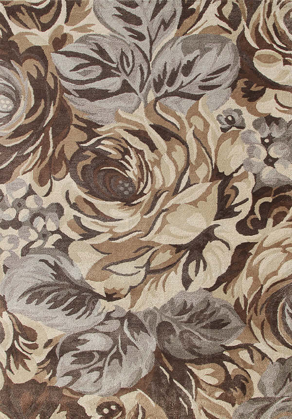 Floral Hand Tufted rug
