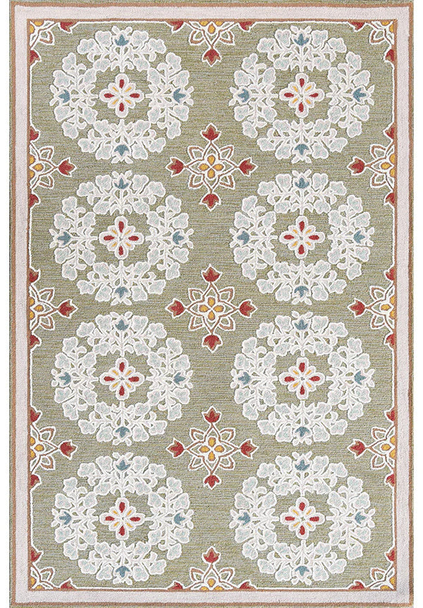 Floral Hand Tufted rug