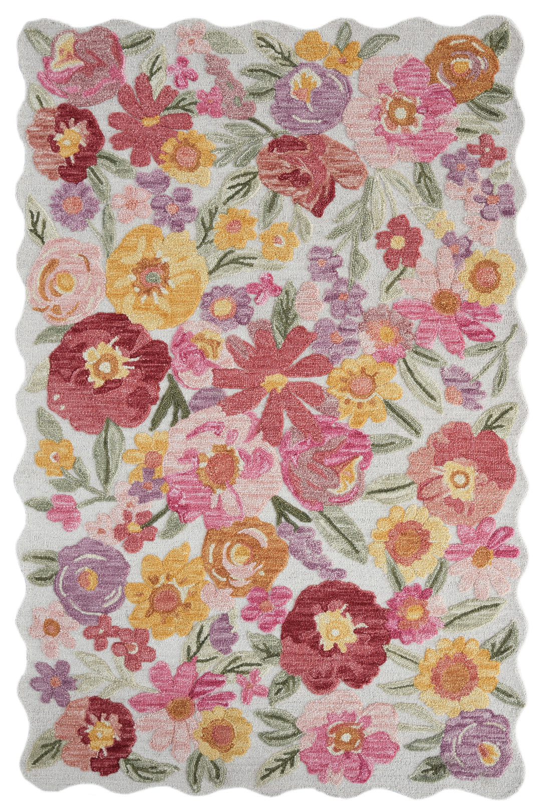 Floral rug