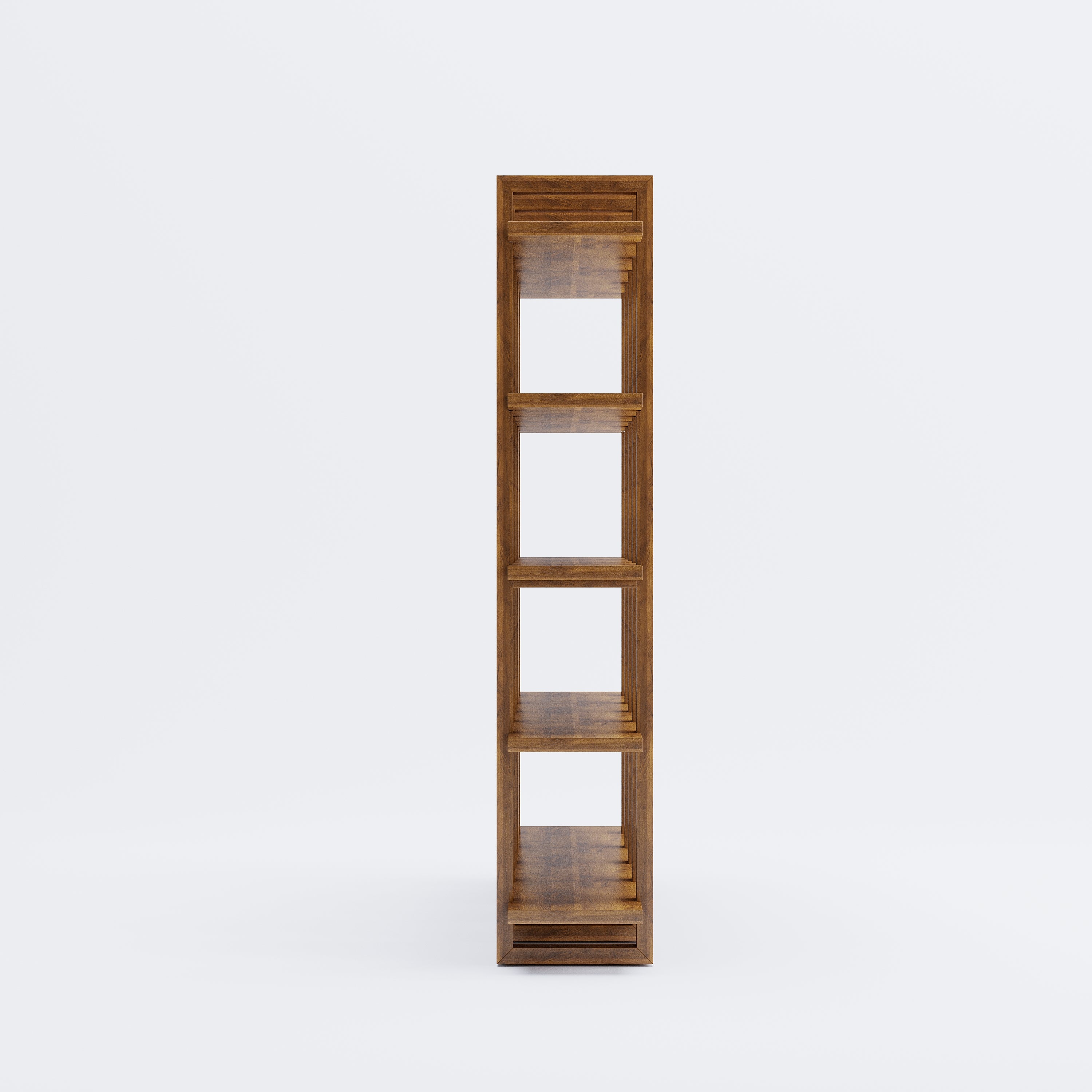 Harmony Shelf/Bookcase - 98" - Solid Teak Wood