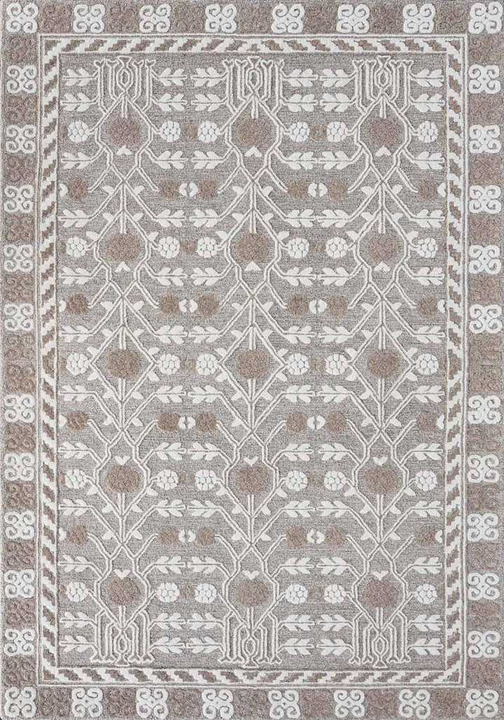 Floral Hand Tufted rug