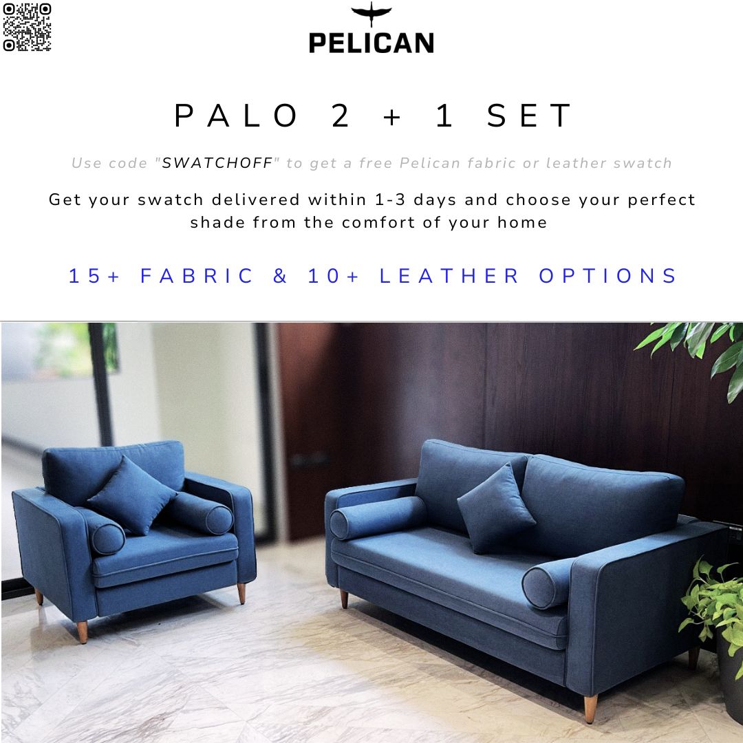 Palo Sofa | 2.5 Seater (6 feet) | Removable Covers