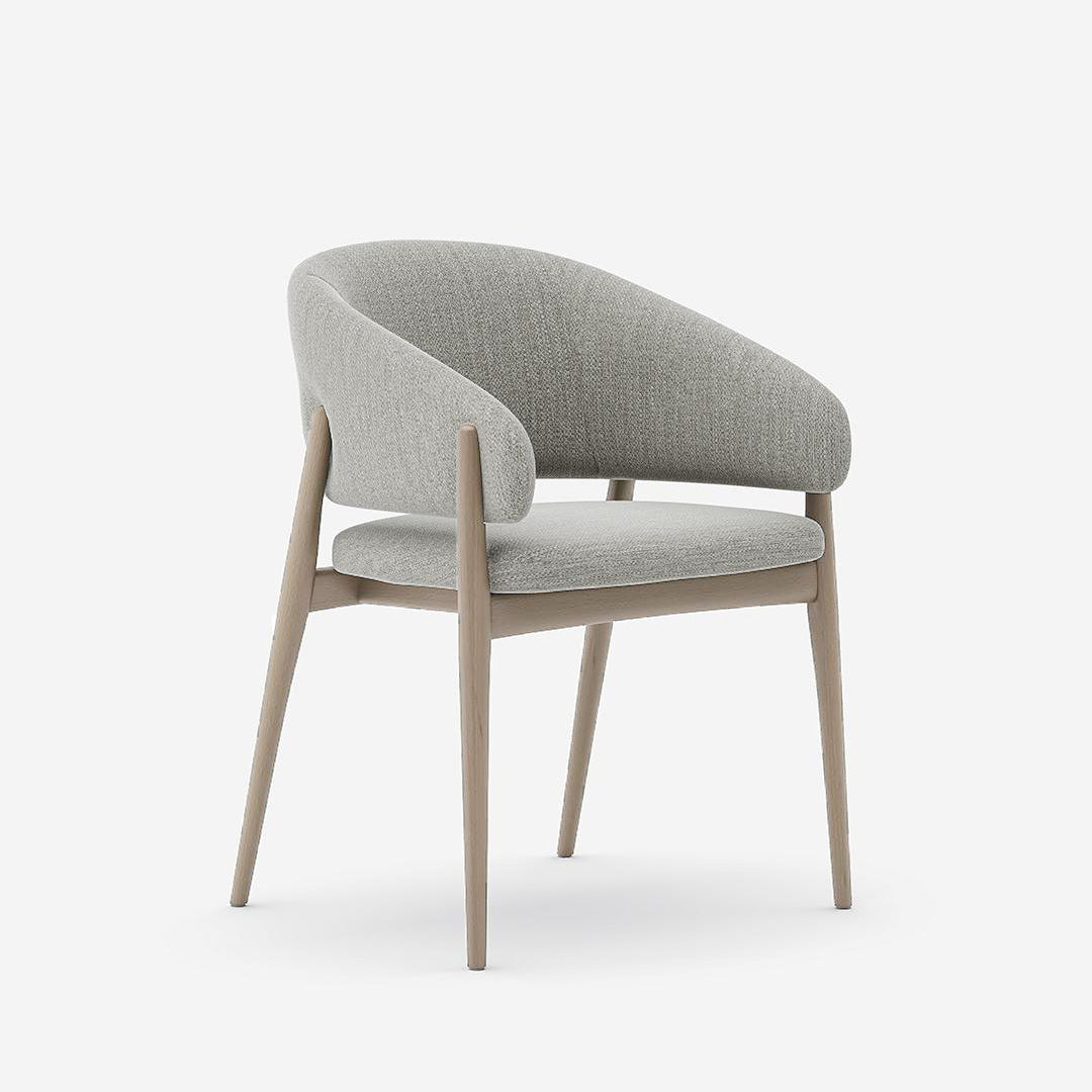 Zen Dining Chair - Solid Teak/Oak/Walnut Wood