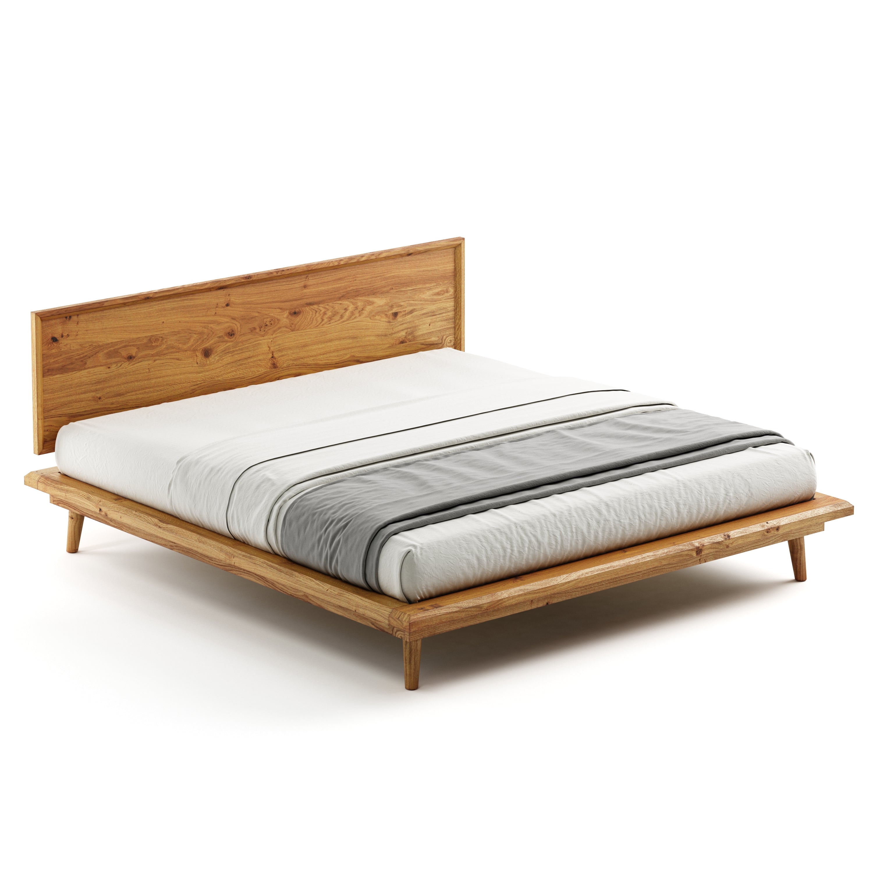 Bon Bed - Solid Teak Wood (King)