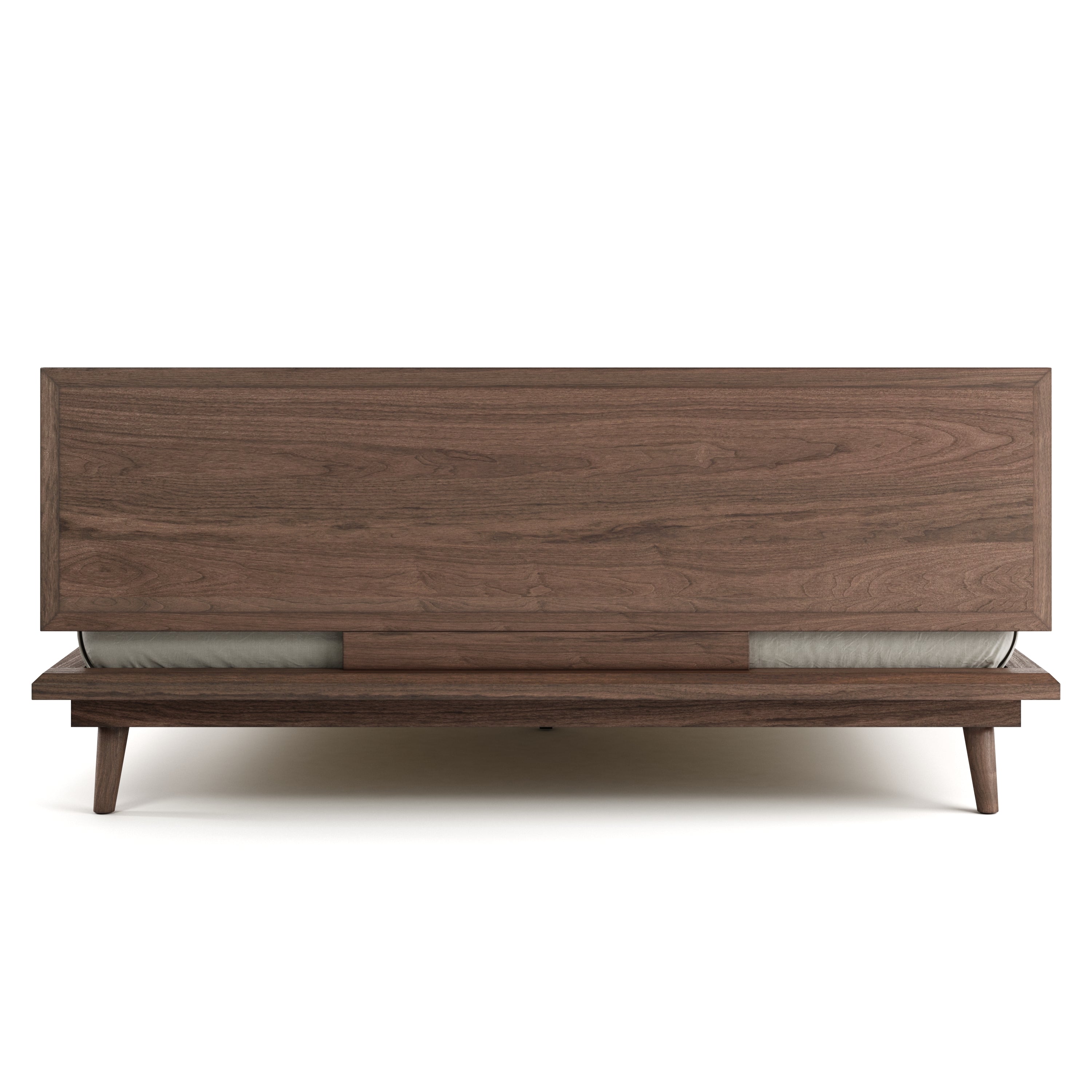 Bon Bed - Solid Teak/Walnut/Oak Wood (King)