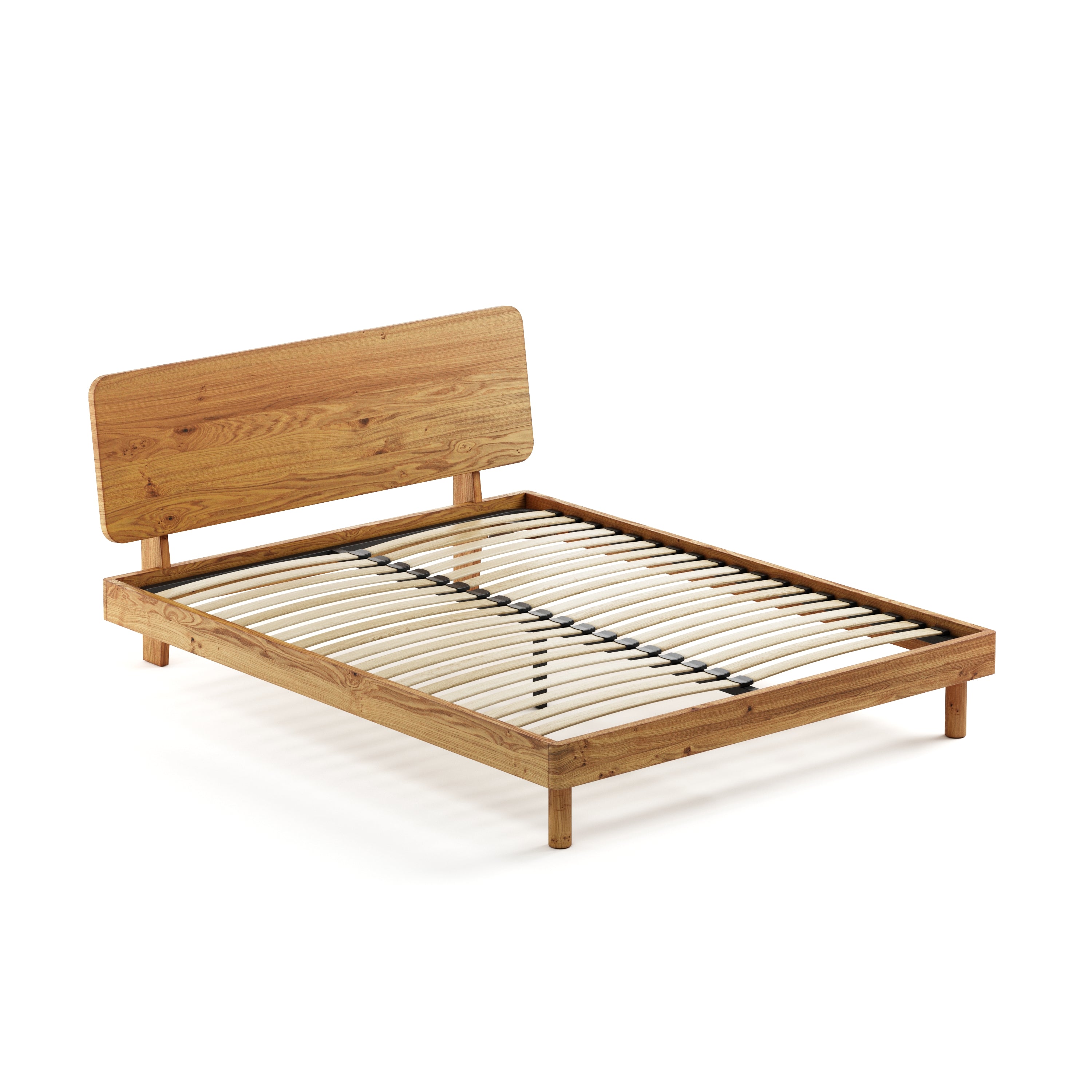 Mowa Bed - Solid Teak Wood (Queen)