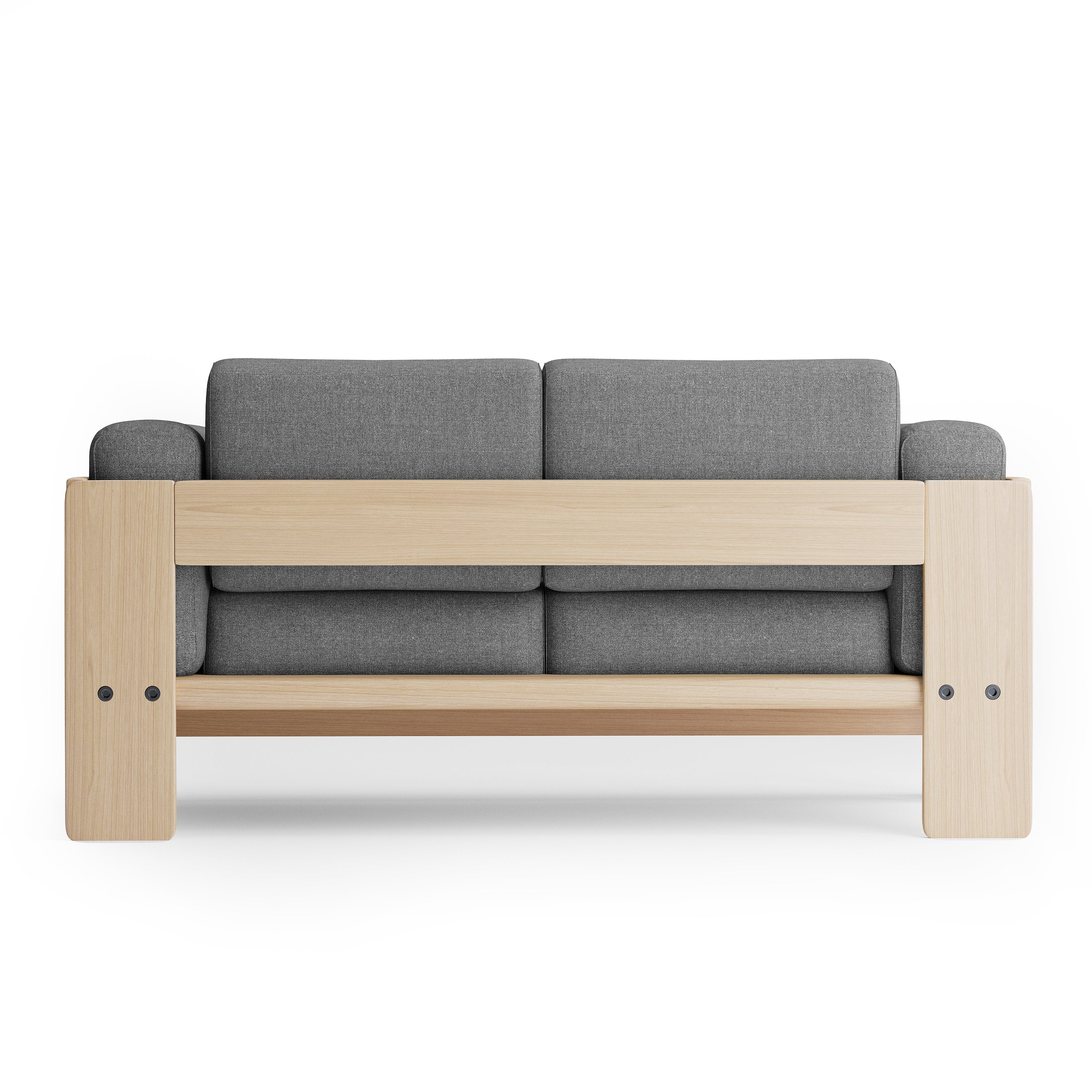 Nordhaven Sofa | 2 Seater | Solid Teak/Walut/Oak Wood