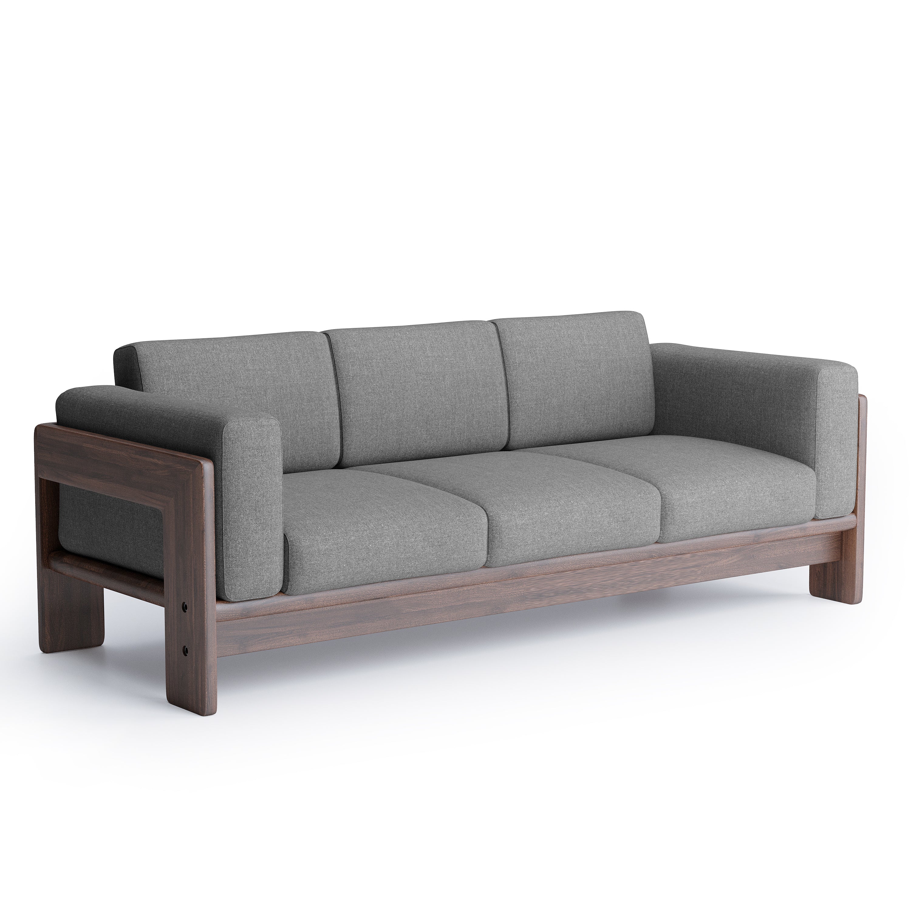 Nordhaven Sofa | 3 Seater | Solid Teak/Walnut/Oak Wood