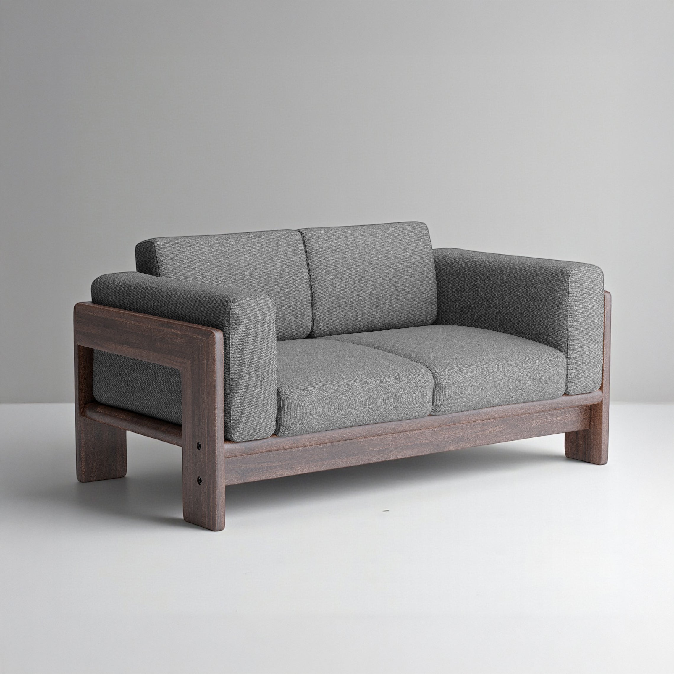 Nordhaven Sofa | 2 Seater | Solid Teak/Walut/Oak Wood