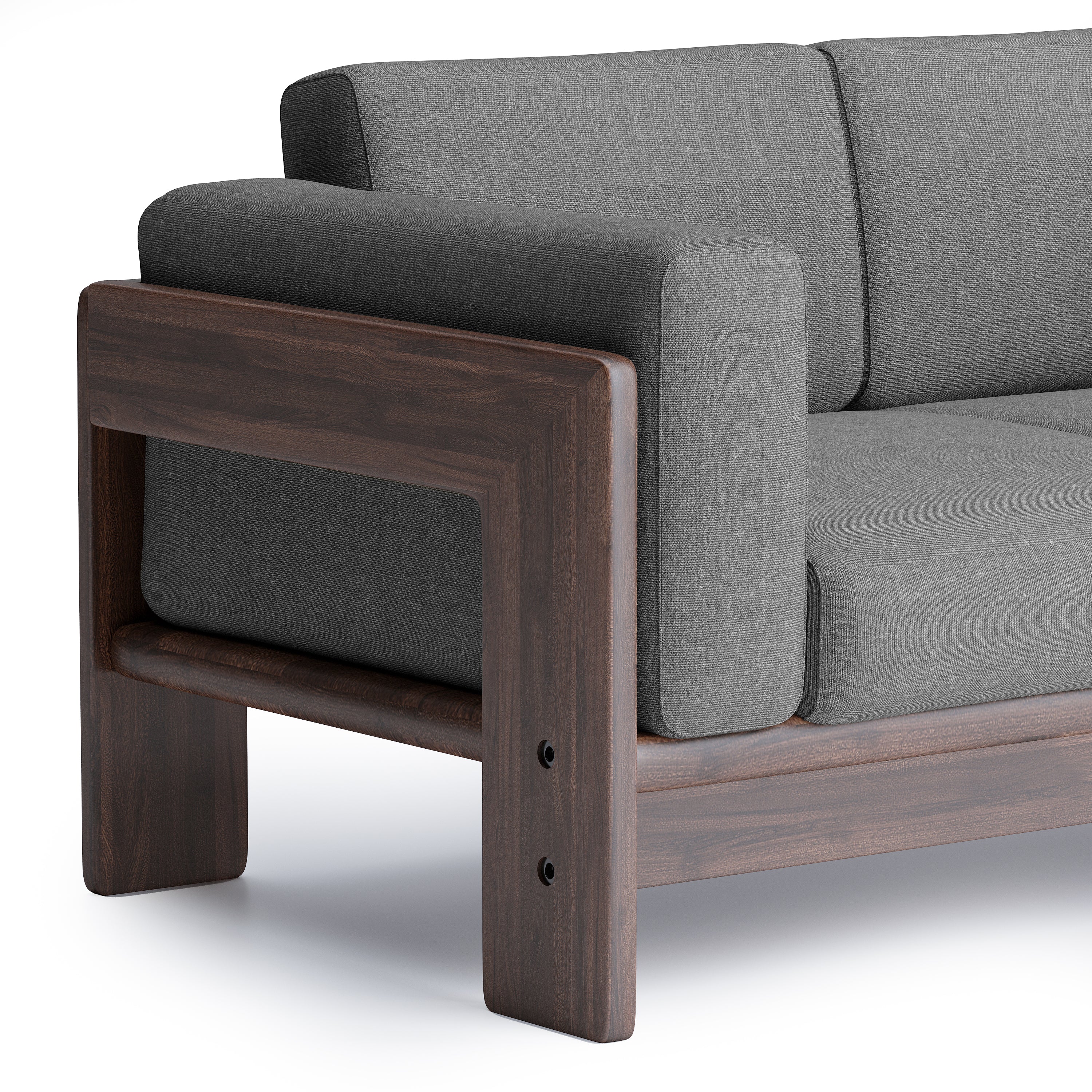 Nordhaven Sofa | 3 Seater | Solid Teak/Walnut/Oak Wood