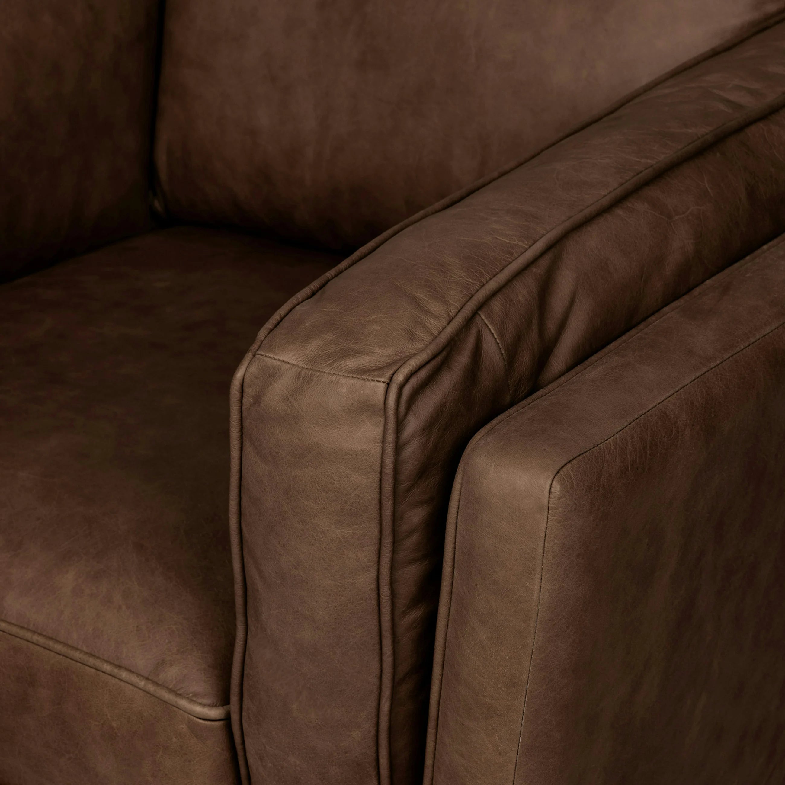 Lumo Sofa | 1 Seater Genuine Leather