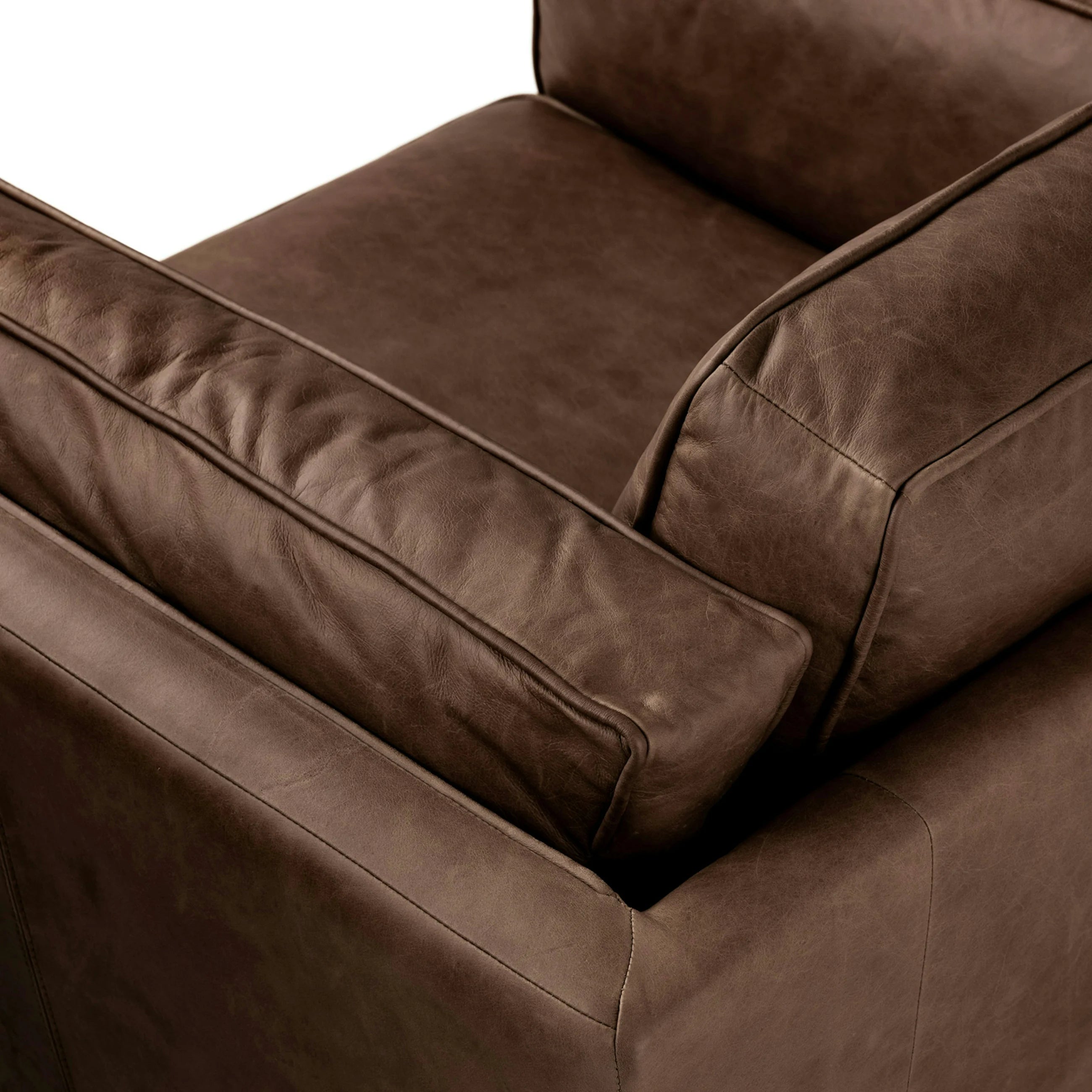 Lumo Sofa | 1 Seater Genuine Leather