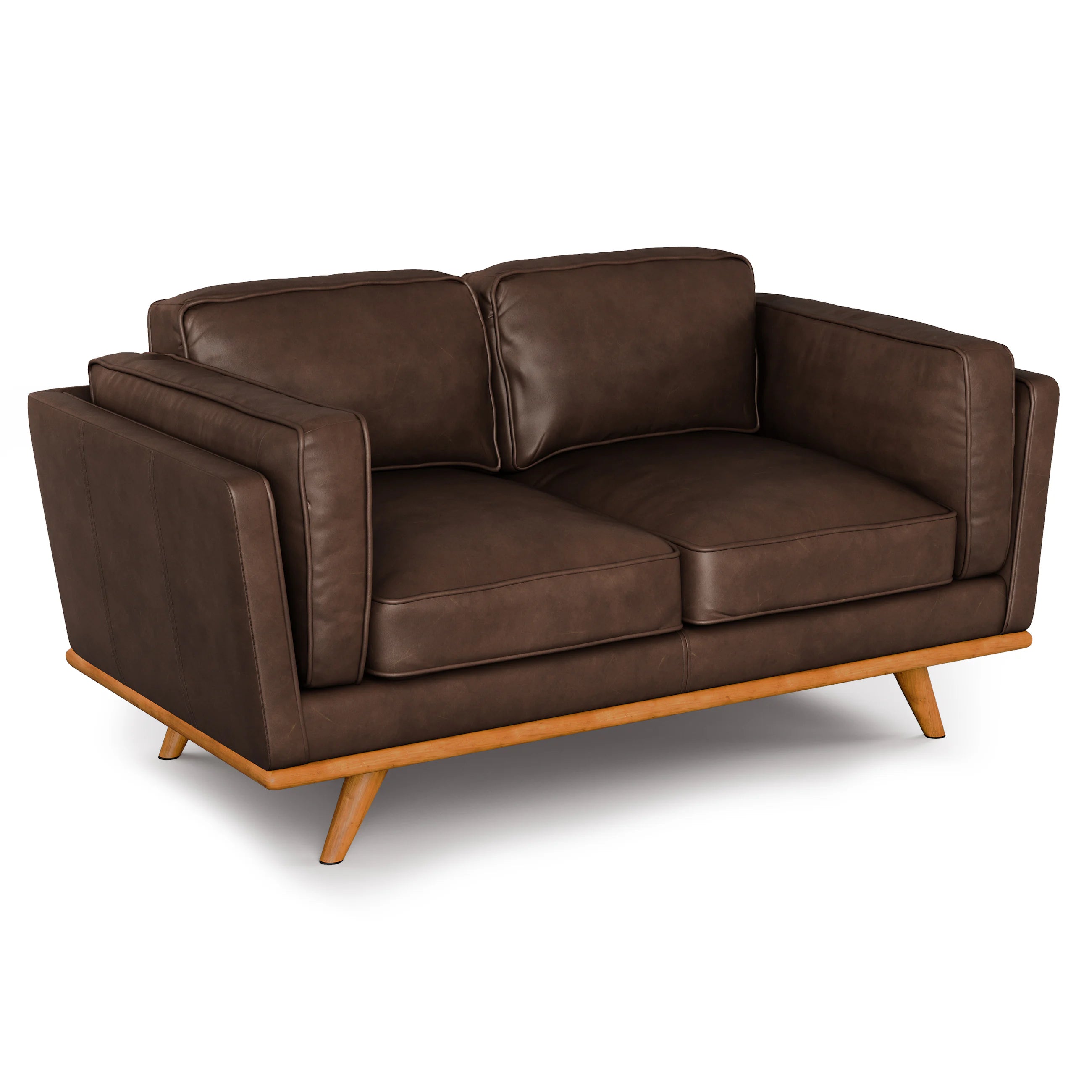 Lumo Sofa | 2 Seater (5.5 feet) Genuine Leather