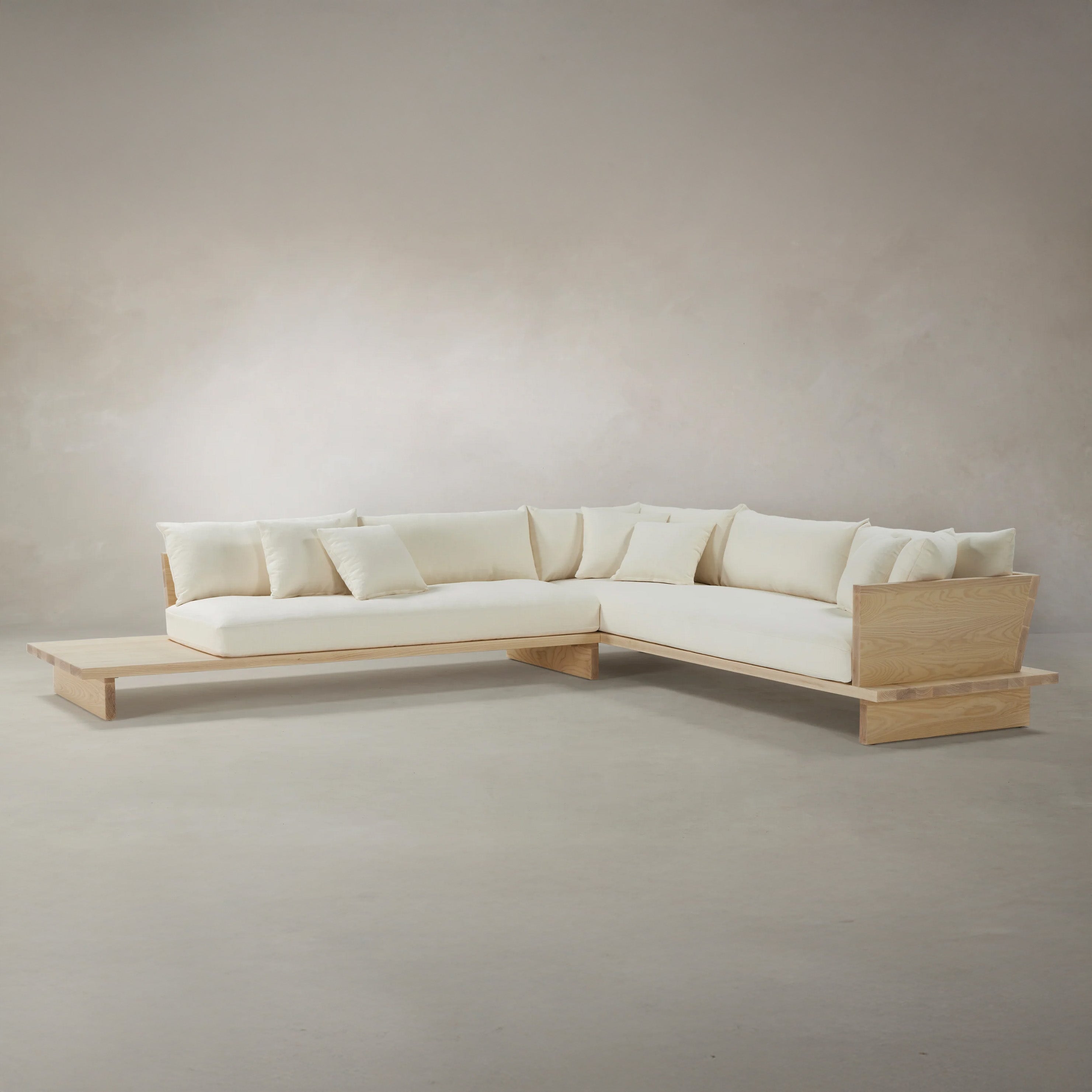 Marenco Sofa | Sectional | Solid Ash/Walnut Wood