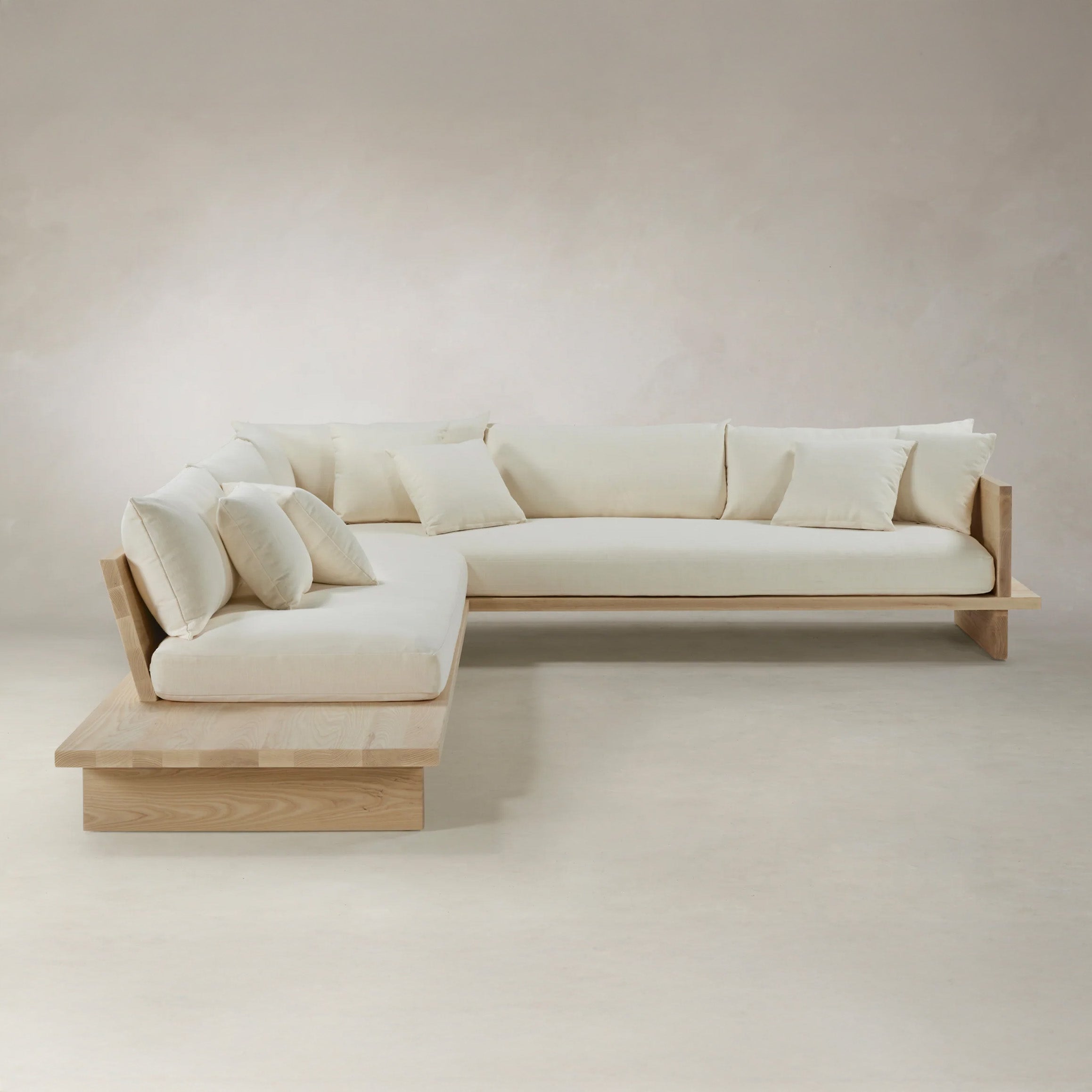 Marenco Sofa | Sectional | Solid Ash/Walnut Wood