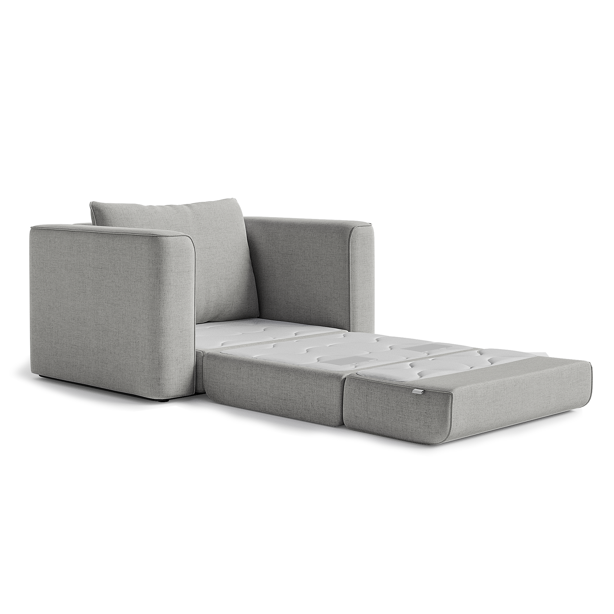 Porto Solo Sleeper Sofa | Sofa Cum Bed (4.5 Feet)