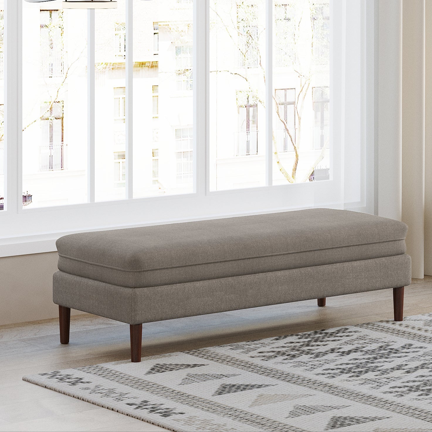 Palo Sofa Bench | 4.5 feet | Removable Fabrics