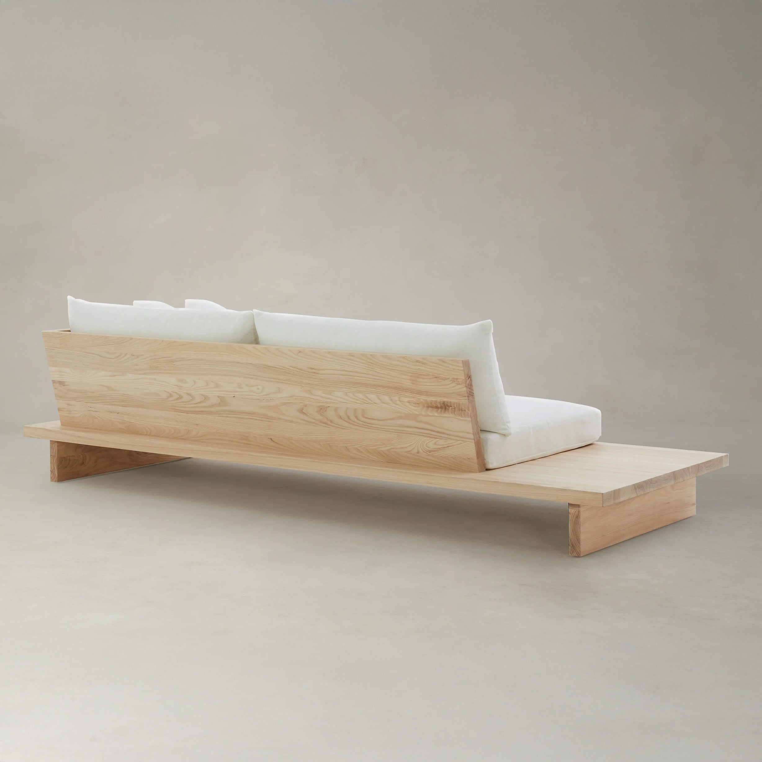Marenco Sofa | 3 Seater | Solid Ash/Walnut Wood