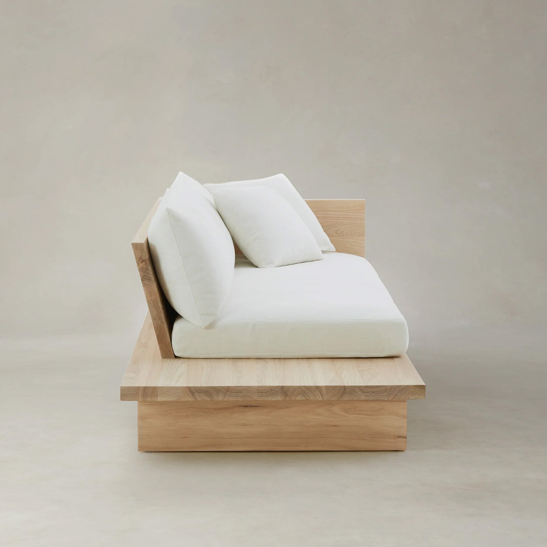 Marenco Sofa | 3 Seater | Solid Ash/Walnut Wood