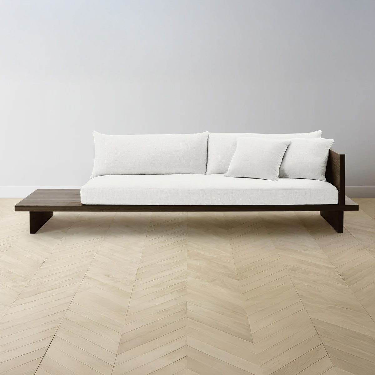 Marenco Sofa | 3 Seater | Solid Ash/Walnut Wood