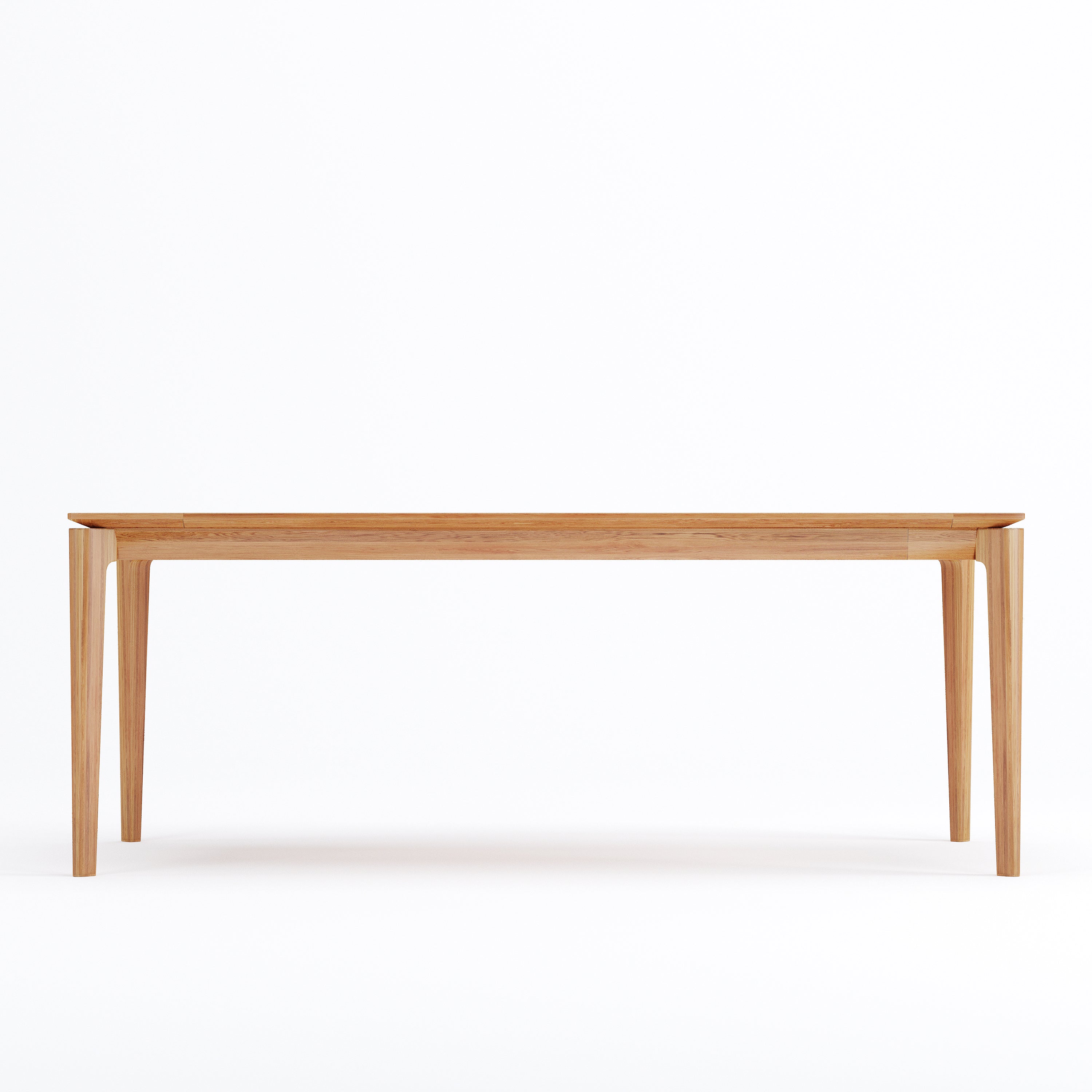 Elan Dining Table (6.5 feet) - Solid Teak/Walnut/Oak Wood