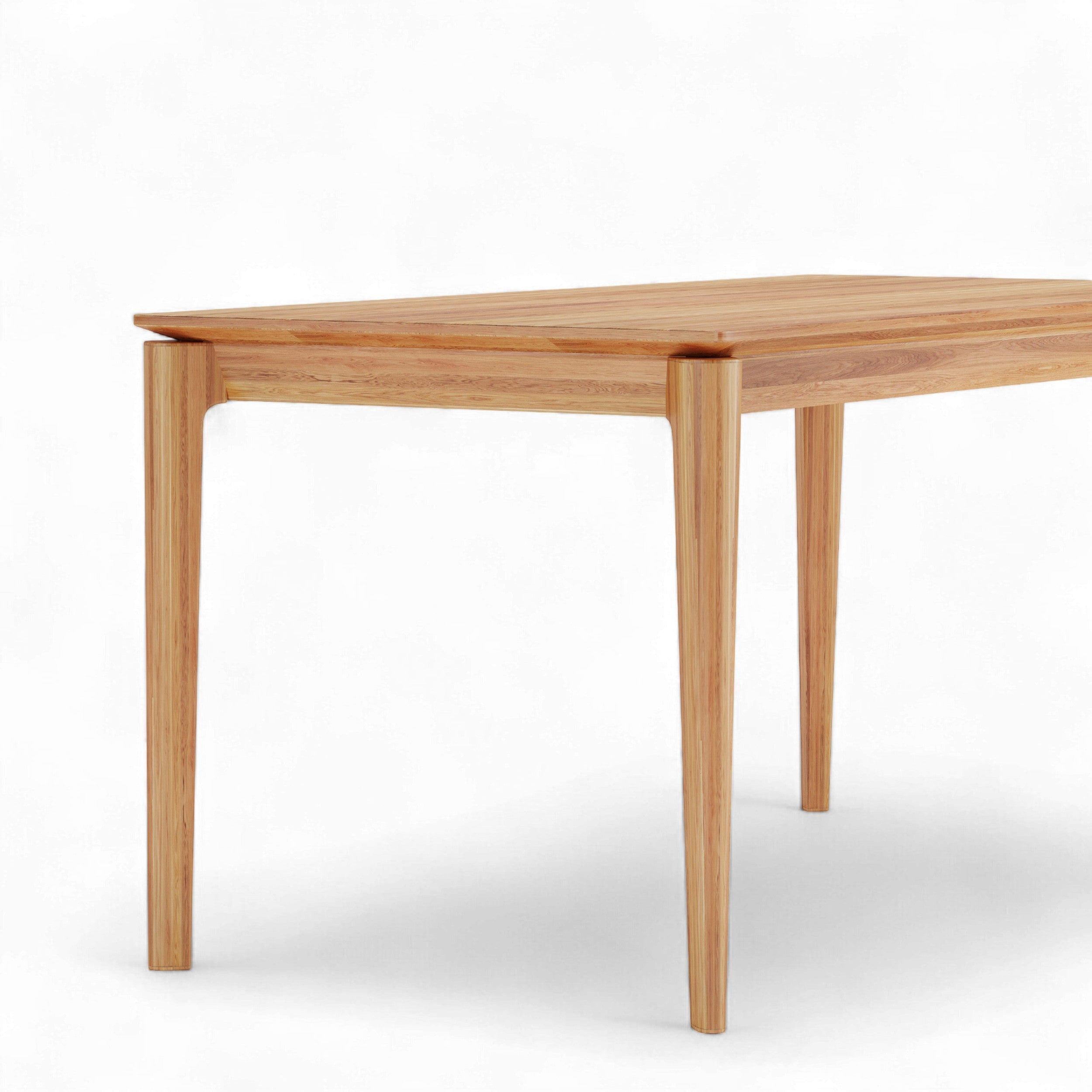 Elan Dining Table (5.3 feet) - Solid Teak/Walnut/Oak Wood